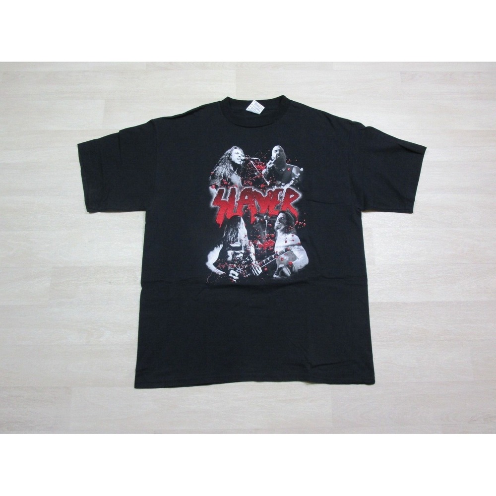 VTG Slayer Band Diabolus in Musica North American Tour (XL) T Shirt Y2K 2000